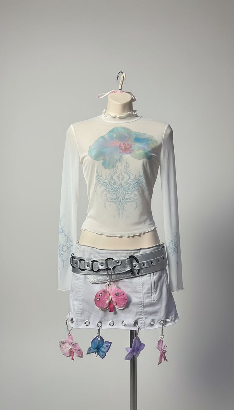 CYBER ORCHID TOP